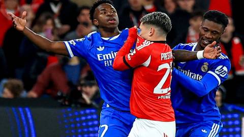  Benfica bảo vệ Prestianni sau cáo buộc phân biệt chủng tộc với Vinicius
